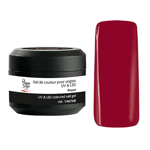 Gel de couleur UV & LED Technigel Color It Royan de la marque Peggy Sage Contenance 5g - 1