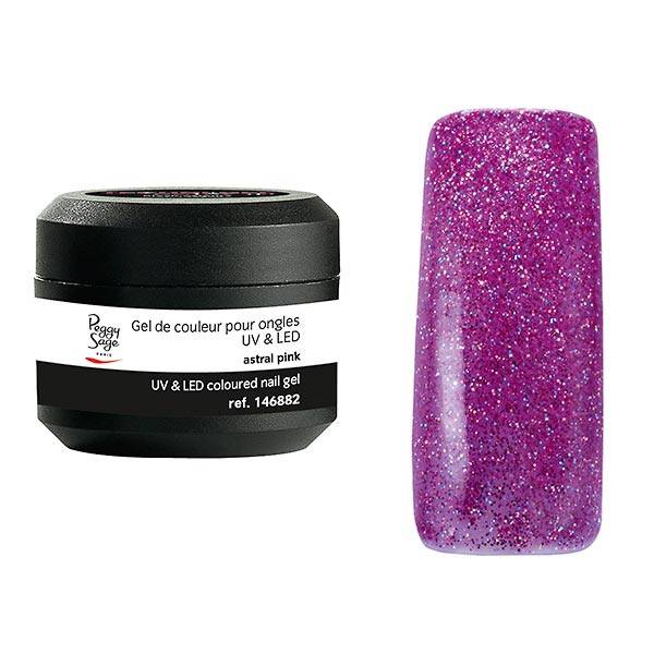 Gel de couleur UV & LED Color It - Astral pink 5g de la marque Peggy Sage Contenance 5g - 1