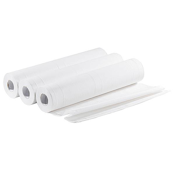Lot de 3 draps d'examen jetables professionnels de la marque Peggy Sage - 1