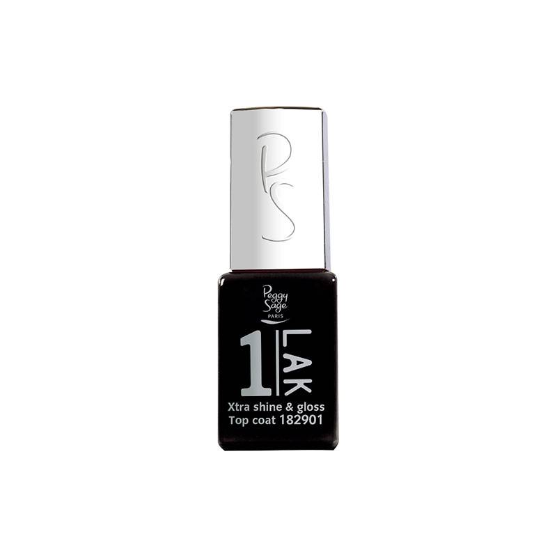 Mini top coat UV & LED - Xtra gloss & shine de la marque Peggy Sage Contenance 5ml - 1