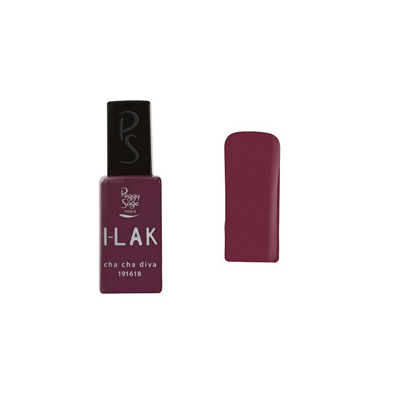 Vernis semi-permanent I-LAK - Cha cha diva de la marque Peggy Sage Contenance 11ml - 1