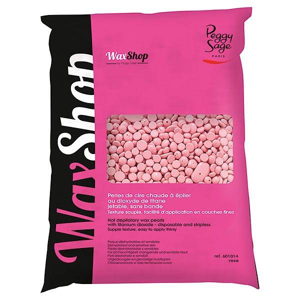 Perles de cire à épiler Rose titane 800g de la marque Peggy Sage Contenance 800g - 1