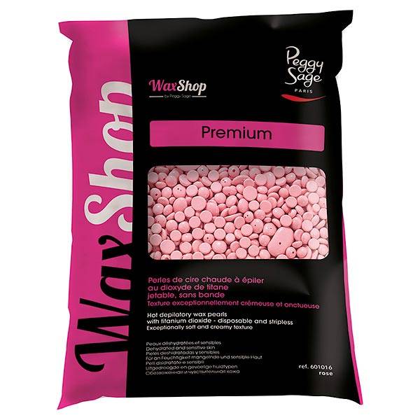 Perles de cire à épiler Rose titane de la marque Peggy Sage Contenance 800g - 1