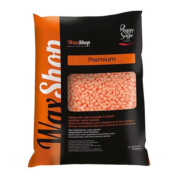 Perles de cire à épiler sans bande Orange 800g de la marque Peggy Sage Contenance 800g - 1