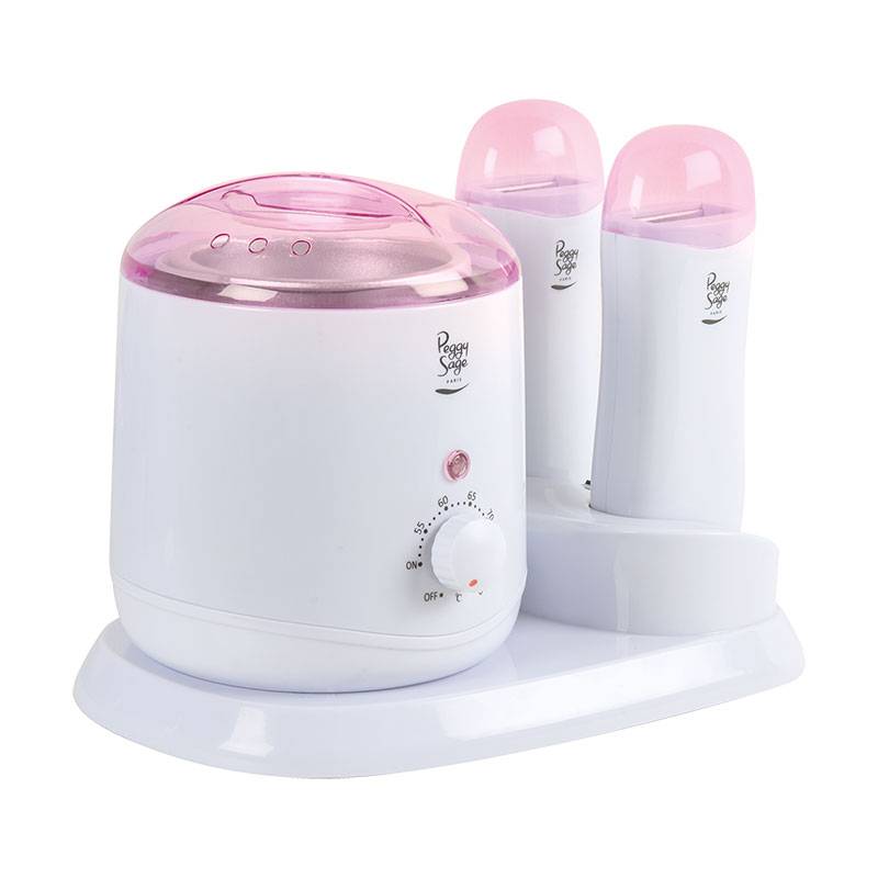 Combiné chauffe-cartouche double + chauffe-cire 800ml de la marque Peggy Sage - 1