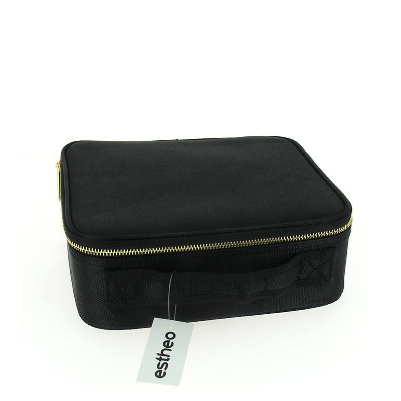 Vanity avec compartiments Noir de la marque Estheo - 1