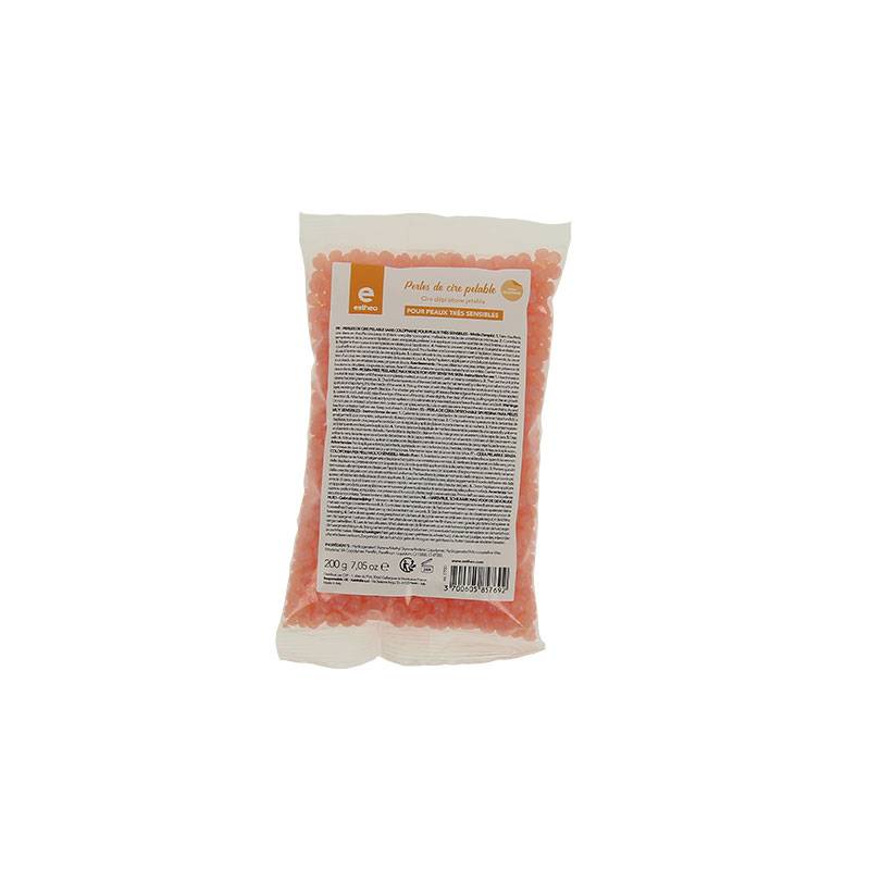 Cire gouttelette pelable Orange de la marque Estheo Contenance 200g - 1