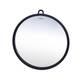 Miroir rond Diamond Noir - 1 Miroir rond Diamond Noir de la marque 7e ÉLÉMENT - 1