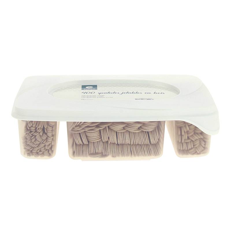 Spatules épilation en bois 3 formats x400 de la marque Estheo - 1