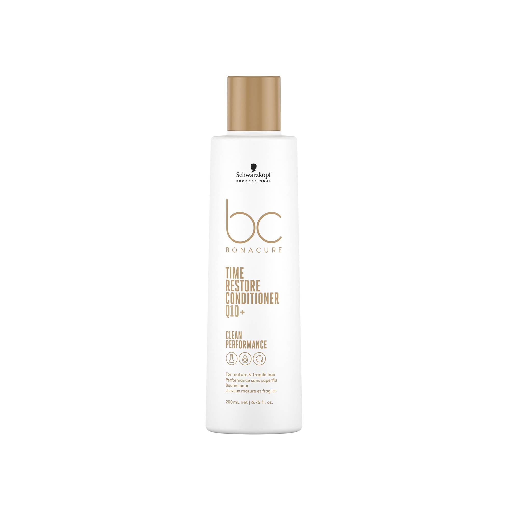 Baume pour cheveux matures et fragiles Time Restore Q10+ de la marque Schwarzkopf Professional Contenance 200ml - 1