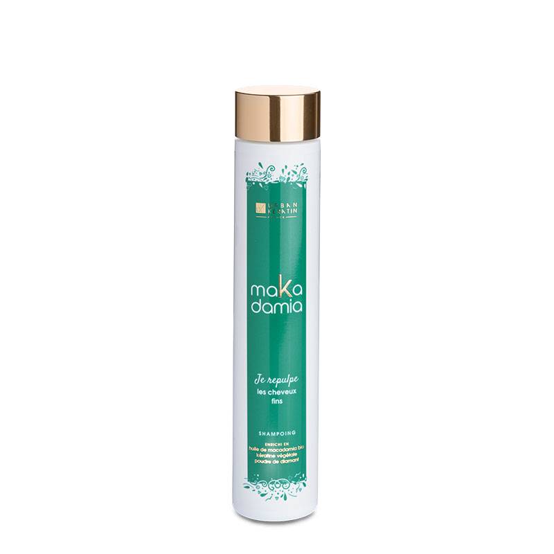 Shampoing cheveux fins Je repulpe maKadamia de la marque Urban Keratin Contenance 250ml - 1