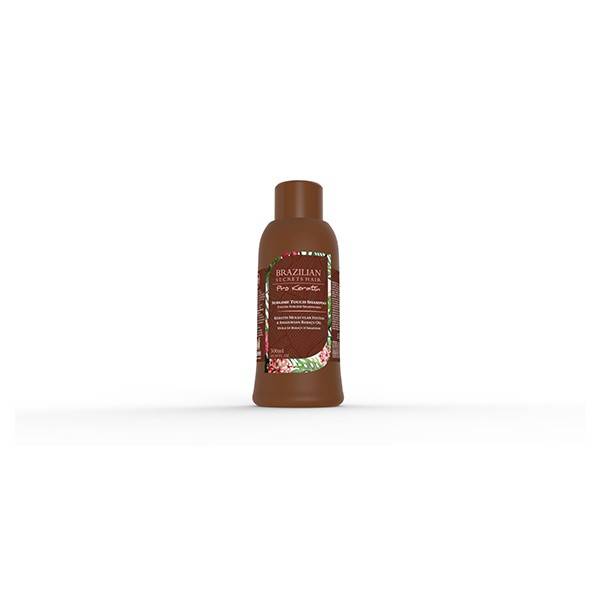 Shampooing Sublime Touch - Pro Keratin de la marque Brazilian Secrets Hair Contenance 300ml - 1