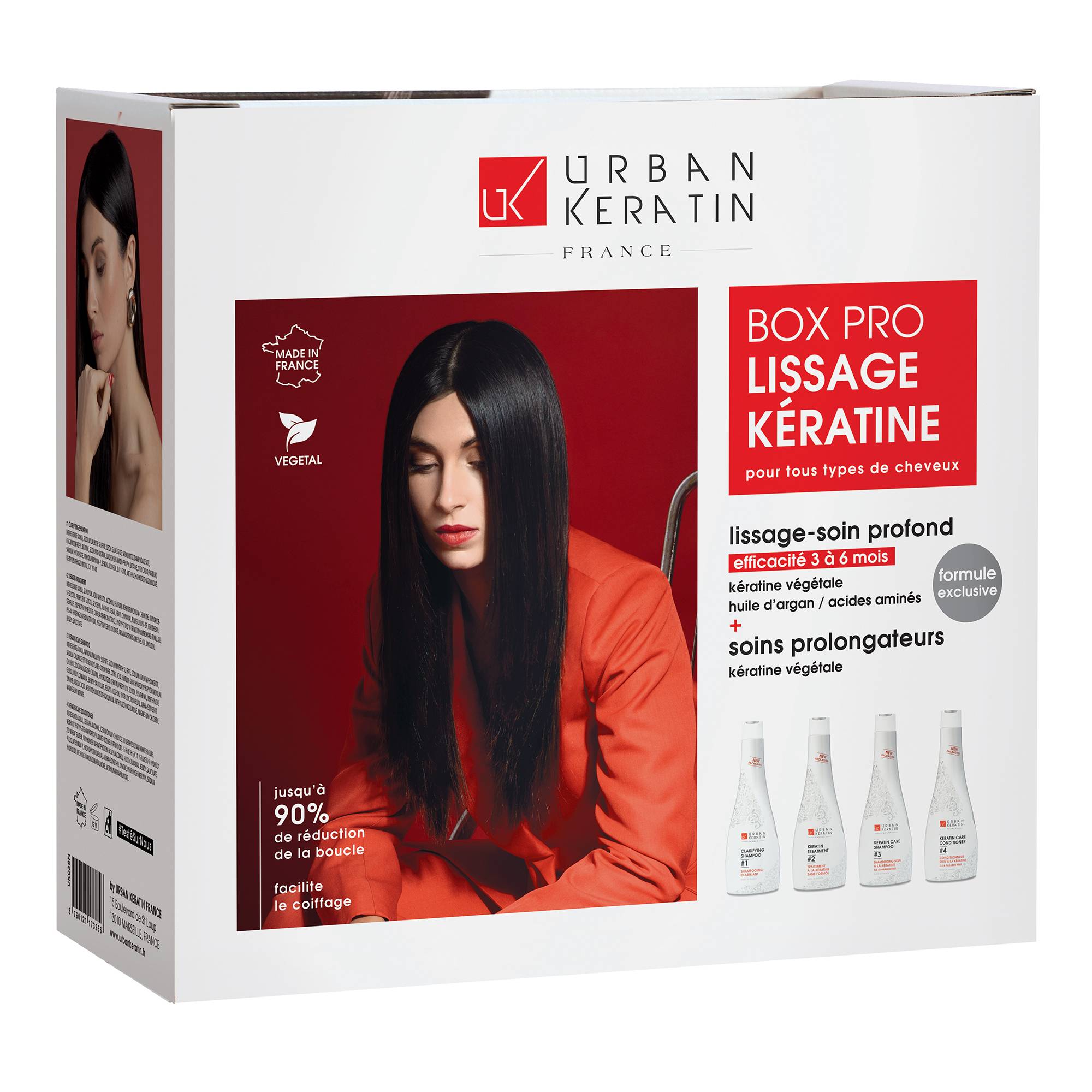 Box de lissage Urban Keratin de la marque Urban Keratin Contenance 2400ml - 1