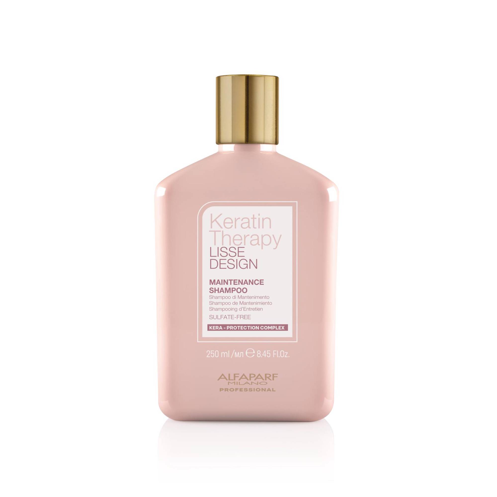 Shampoing d'entretien Keratin Therapy de la marque Alfaparf Milano Contenance 250ml - 1