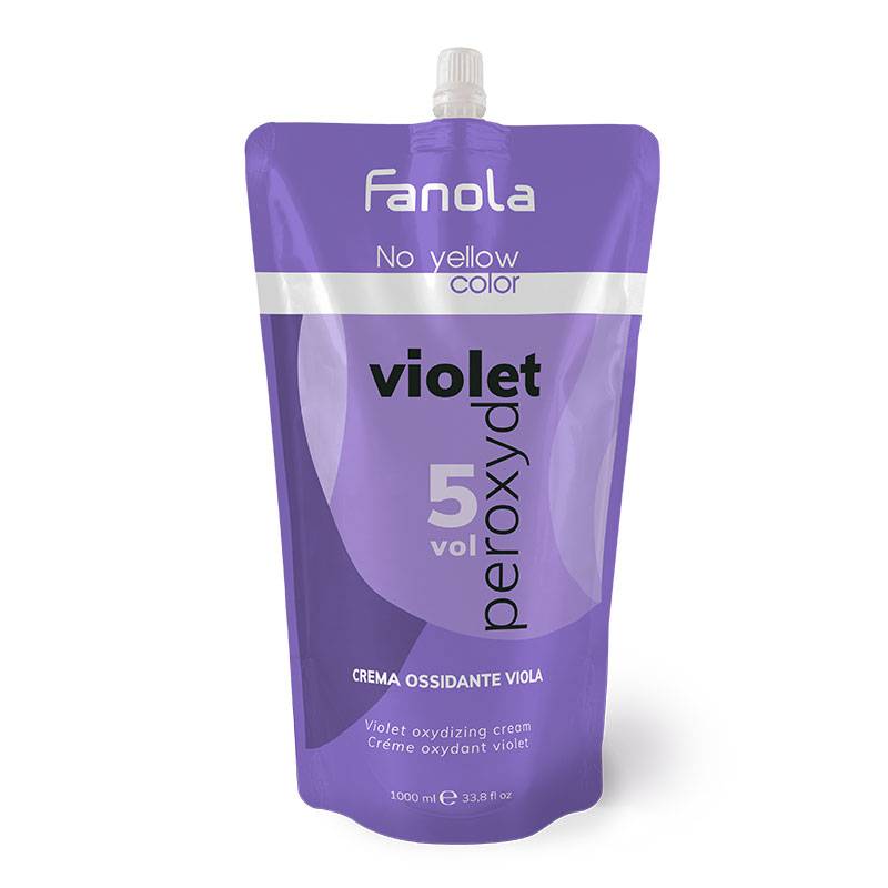 Crème oxydant violet 5 volumes de la marque Fanola Contenance 1000ml - 1