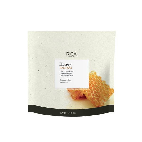 Disques cire d'épilation Miel (6x83g) de la marque Rica Contenance 498g - 1