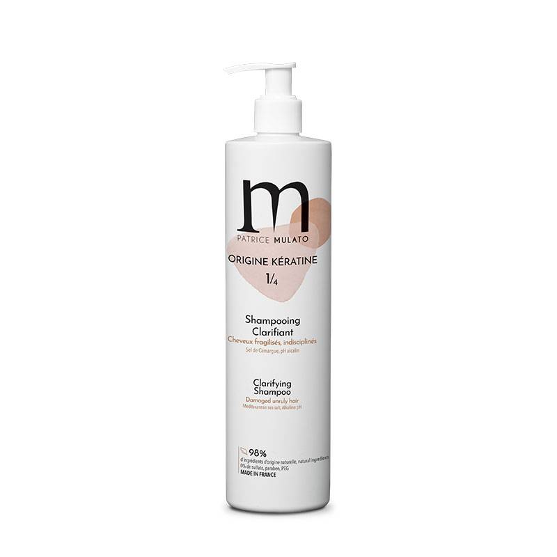 Shampooing clarifiant Origine Kératine - Step 1 de la marque Mulato Contenance 500ml - 1