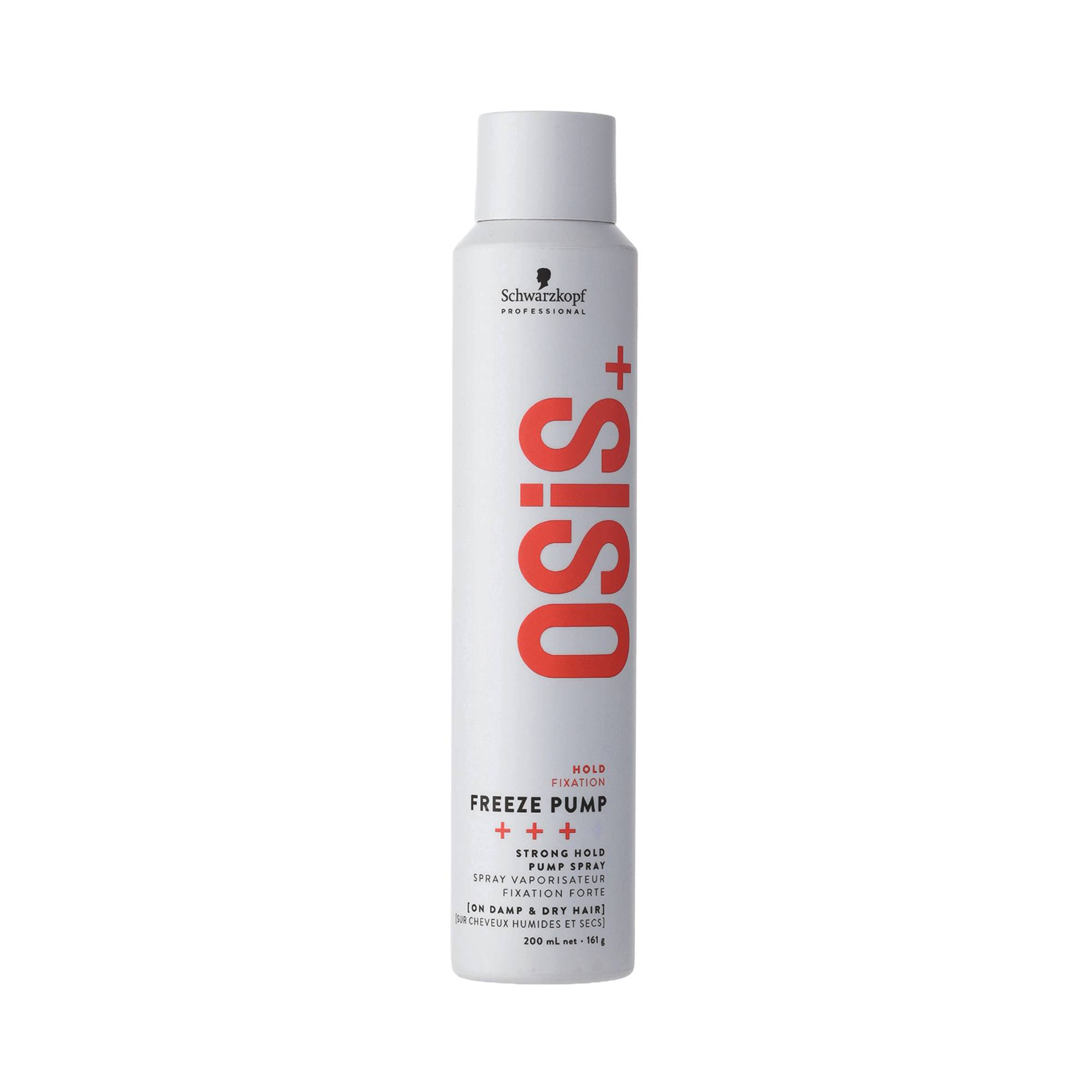 Spray vaporisateur fixation forte Osis+ Freeze Pump de la marque Schwarzkopf Professional Contenance 200ml - 1