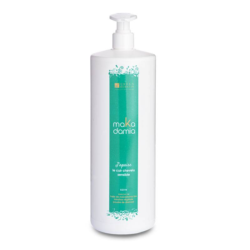 Soin cuir chevelu sensible J'apaise maKadamia 1000ml de la marque Urban Keratin Contenance 1000ml - 1
