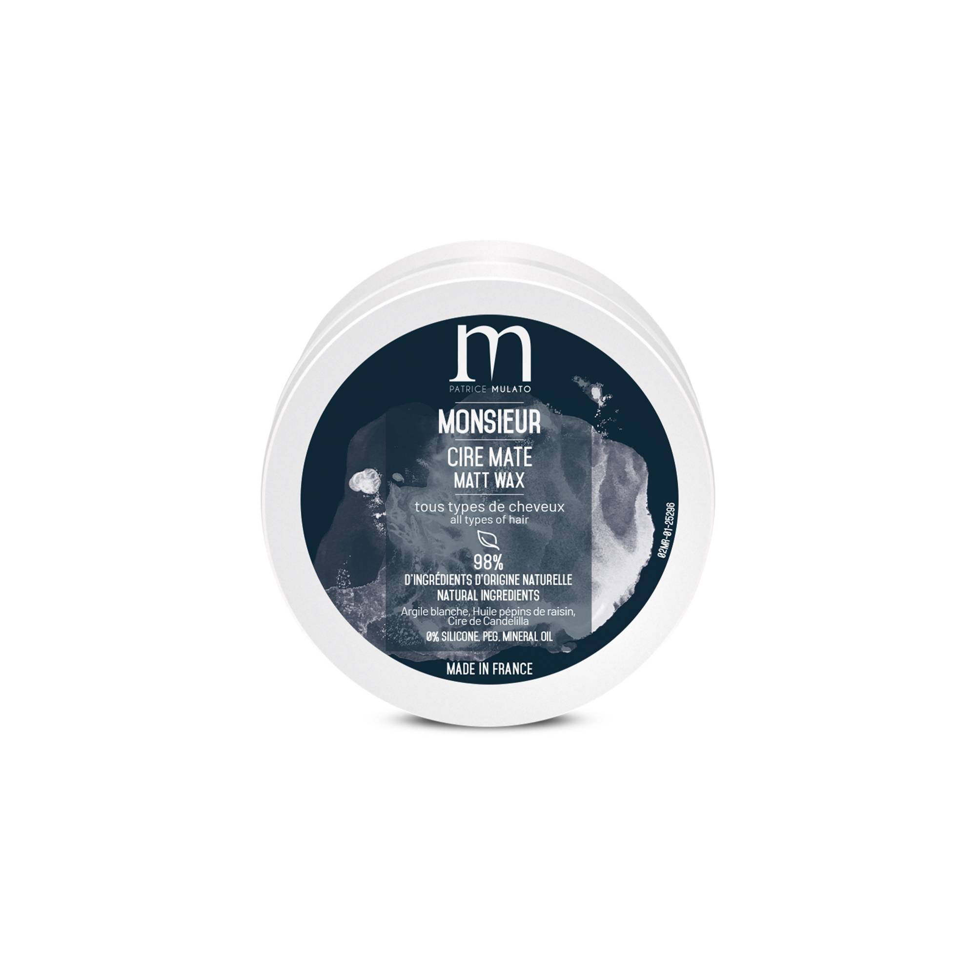 Cire mate Monsieur de la marque Mulato Contenance 50ml - 1