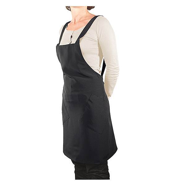 Tablier noir d'esthétique de la marque Peggy Sage - 1