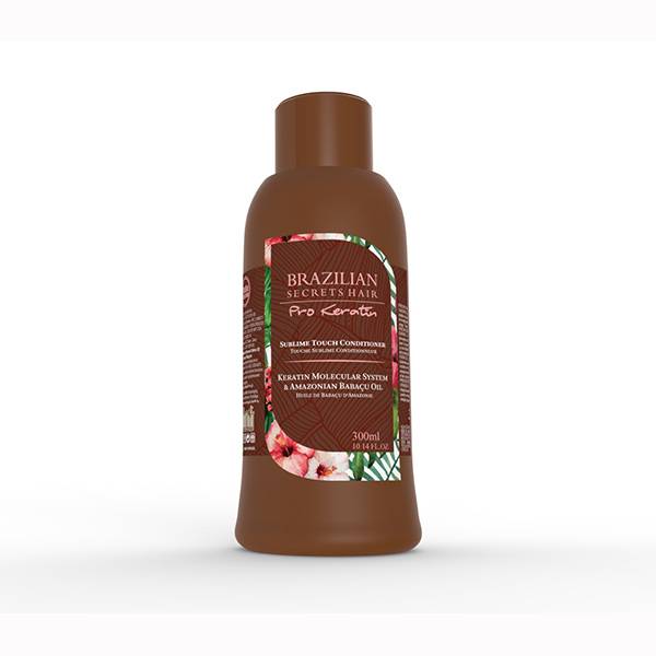 Après shampooing Sublime Touch - Pro Keratin de la marque Brazilian Secrets Hair Contenance 300ml - 1