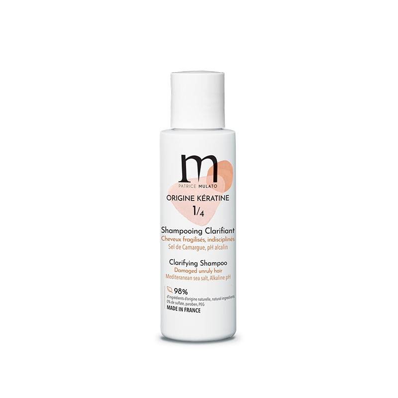 Shampooing clarifiant Origine Kératine - Step 1 de la marque Mulato Contenance 100ml - 1