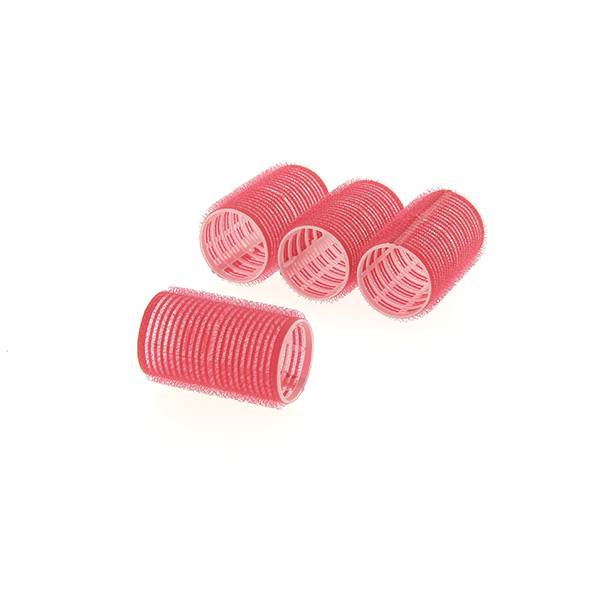 Rouleaux velcro 36mm x4 Rouge de la marque Coiffeo - 1