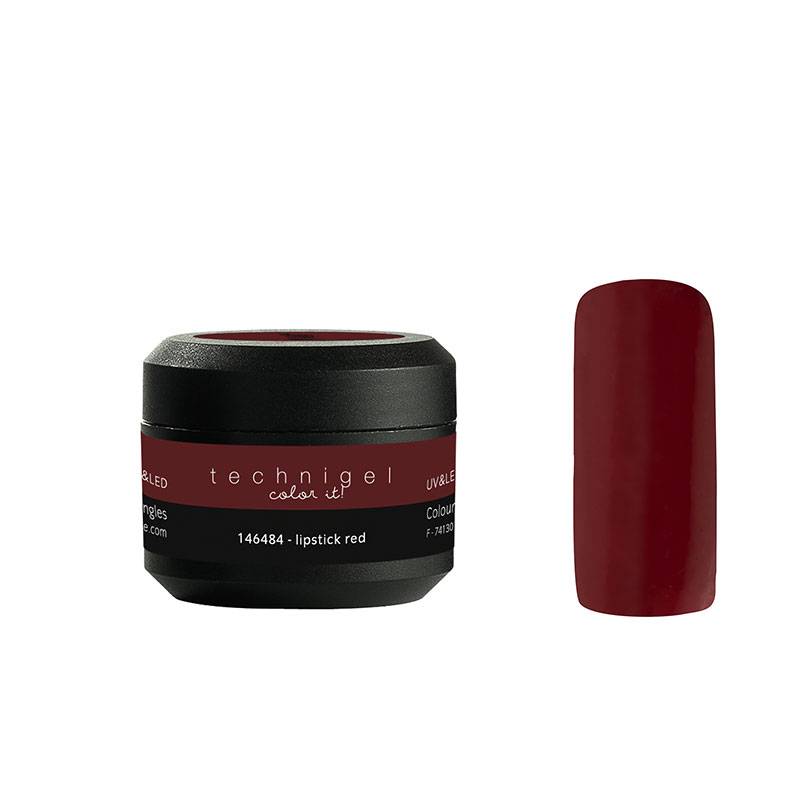 Gel de couleur UV & LED Color it - Lipstick red 5g de la marque Peggy Sage Contenance 5g - 1