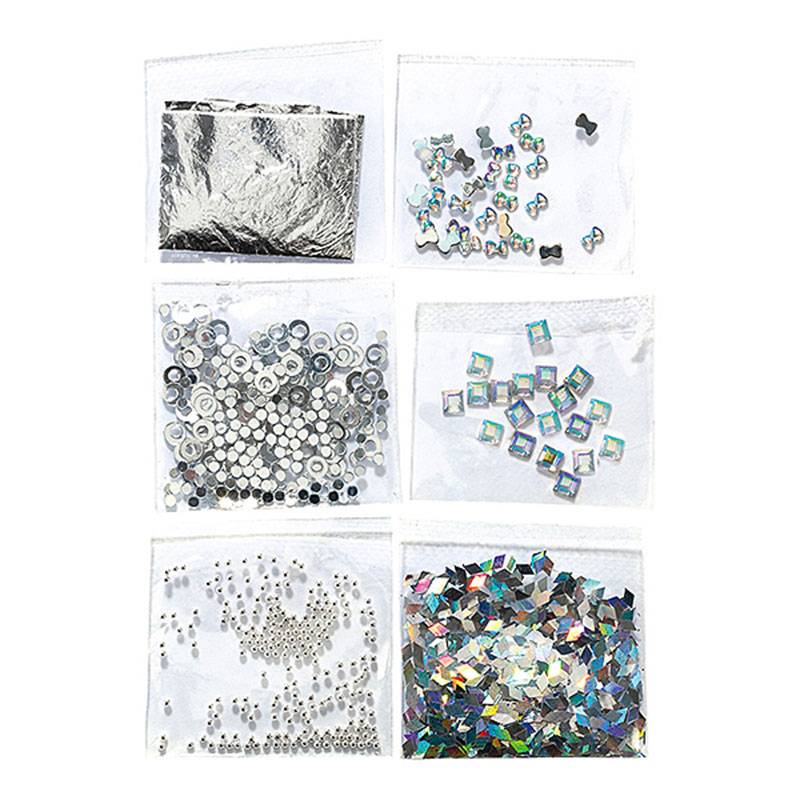Nail art Kit Argent de la marque Peggy Sage - 1