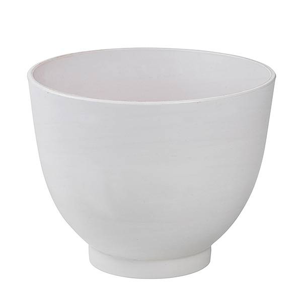 Bol blanc en plastique souple grand modèle de la marque Peggy Sage - 1
