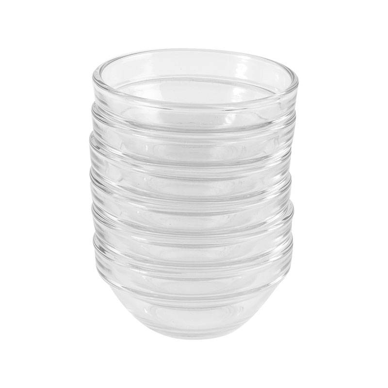 Lot de 6 coupelles en Pyrex 6cm de la marque Peggy Sage - 1