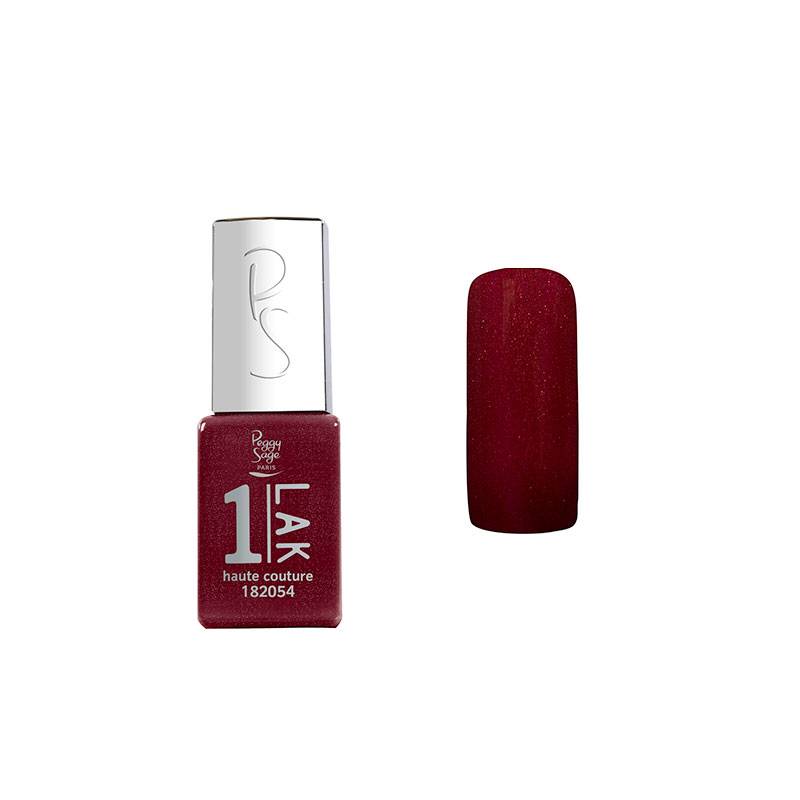 Mini vernis semi-permanent 1-LAK - Haute couture de la marque Peggy Sage Contenance 5ml - 1