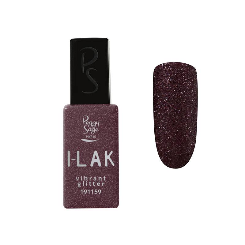 Vernis semi-permanent I-LAK Vibrant glitter de la marque Peggy Sage Contenance 11ml - 1