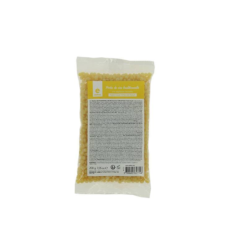 Cire gouttelette traditionnelle Jaune de la marque Estheo Contenance 200g - 1