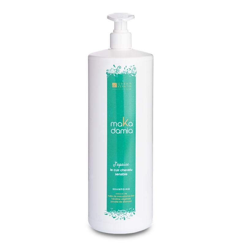 Shampoing cuir chevelu sensible J'apaise maKadamia 1000ml de la marque Urban Keratin Contenance 1000ml - 1