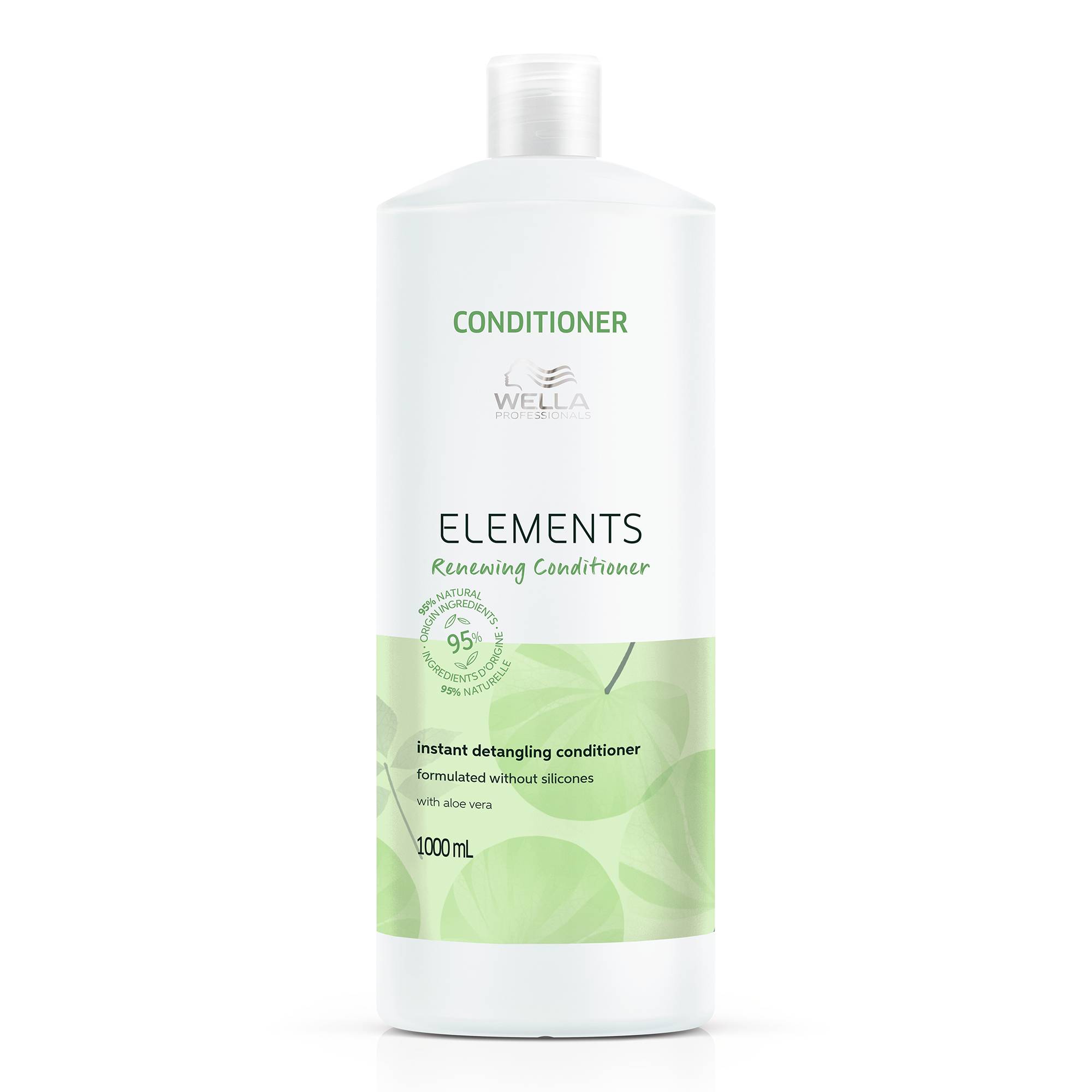 Après-shampoing régénérant Elements de la marque Wella Professionals Contenance 1000ml - 1