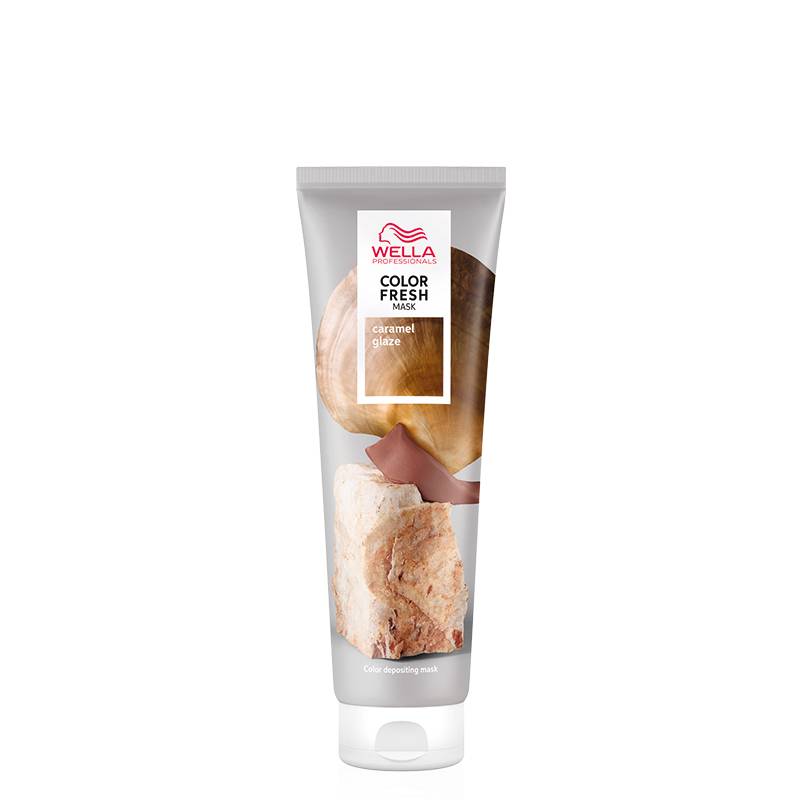 Masque colorant Color Fresh Mask Caramel de la marque Wella Professionals Contenance 150ml - 1