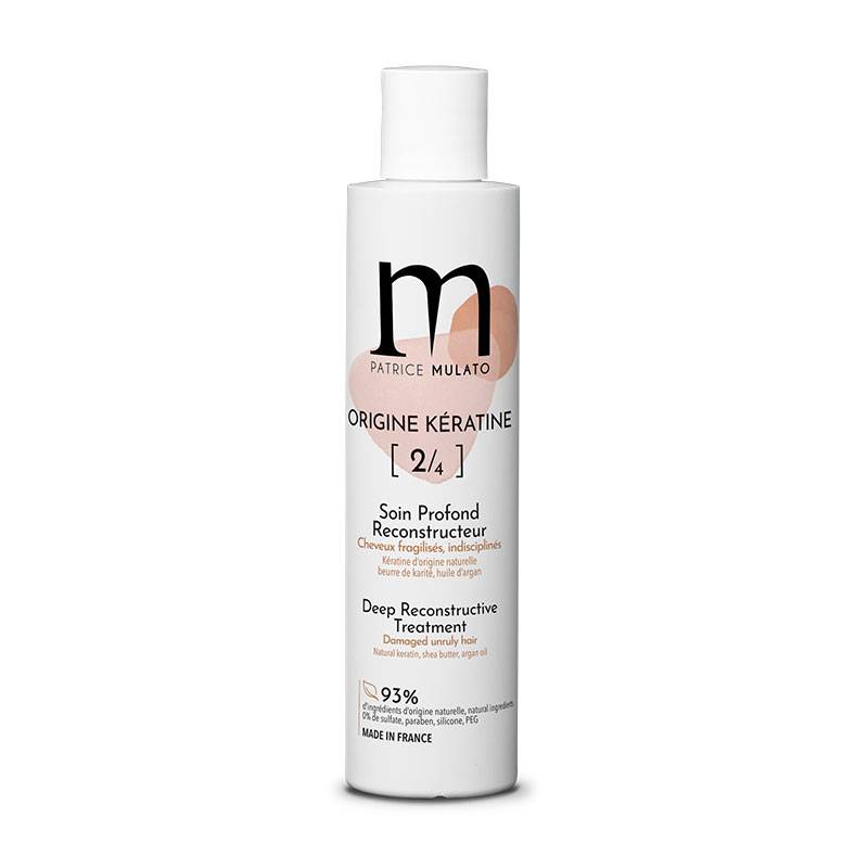 Soin profond reconstructeur Origine Kératine - Step 2 de la marque Mulato Contenance 200ml - 1