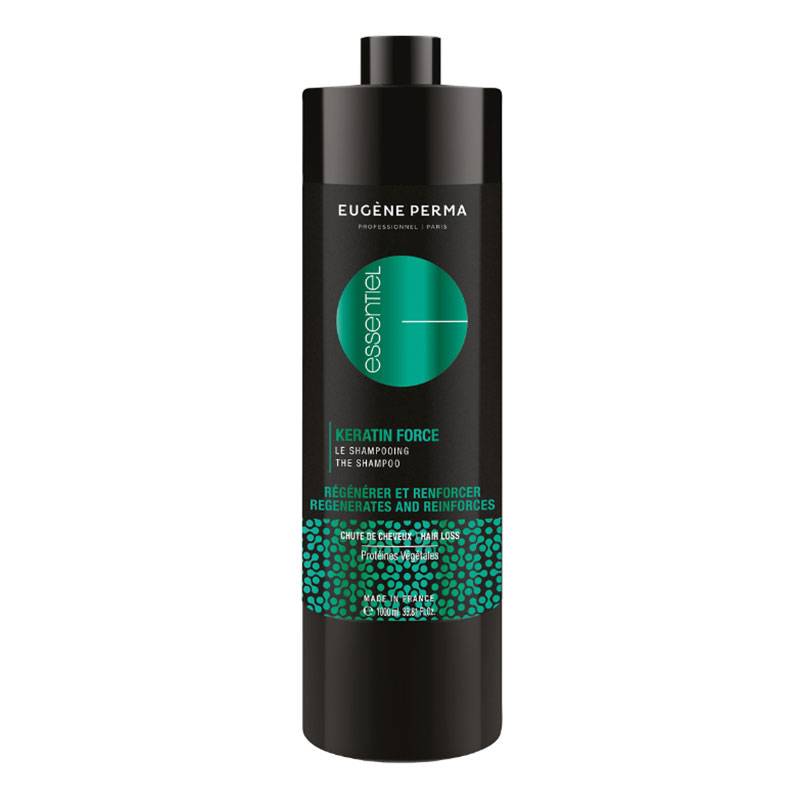 Shampooing chute de cheveux Keratin Force de la marque Eugène Perma Contenance 1000ml - 1