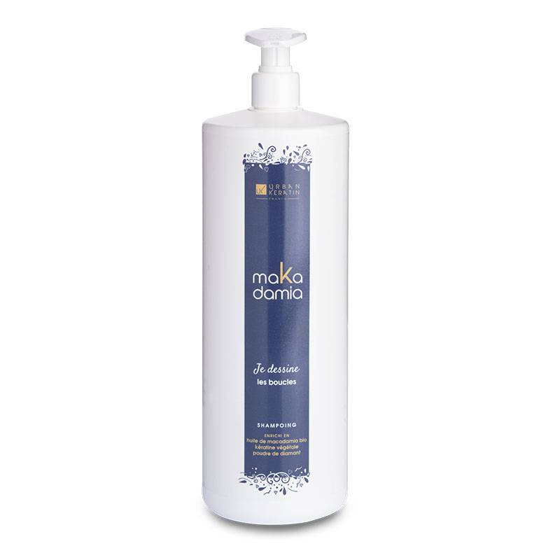 Shampoing cheveux bouclés Je Dessine maKadamia 1000ml de la marque Urban Keratin Contenance 1000ml - 1