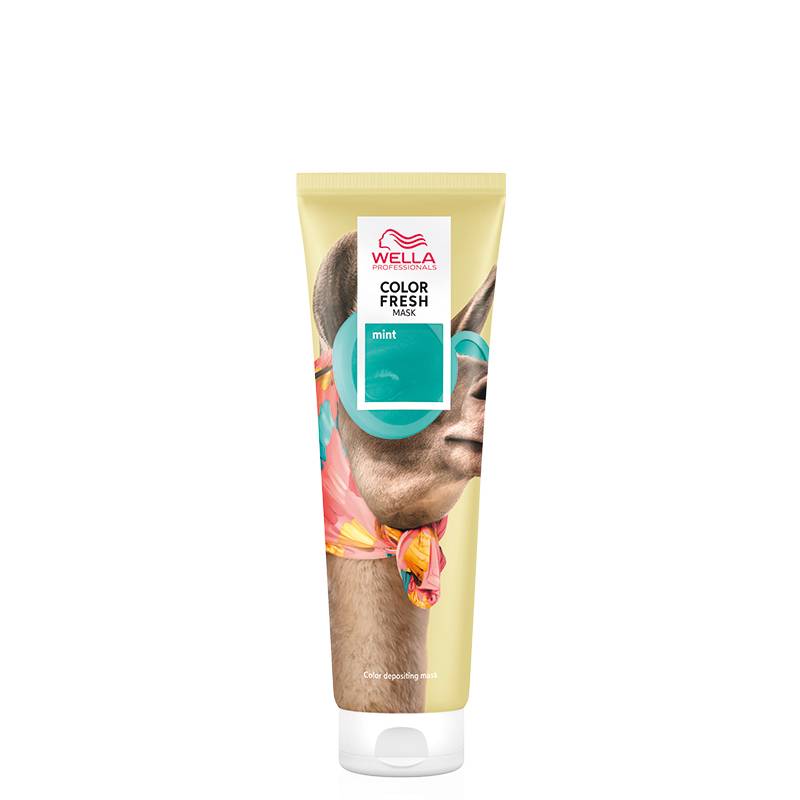 Masque colorant Color Fresh Mask Mint de la marque Wella Professionals Contenance 150ml - 1