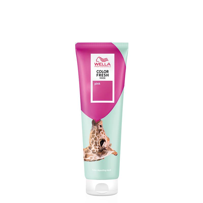 Masque colorant Color Fresh Mask Pink de la marque Wella Professionals Contenance 150ml - 1