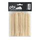 Lot de 200 spatules sourcils précision Bois 8.8x0.5cm - 1 Lot de 200 spatules sourcils précision Bois 8.8x0.5cm de la marque Pbi - 1