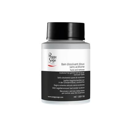 Bain dissolvant doux sans acétone de la marque Peggy Sage Contenance 75ml - 1