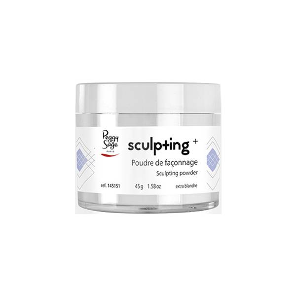 Poudre de façonnage Extra-blanche de la marque Peggy Sage Contenance 45g - 1