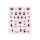 Décors adhésifs pour ongles Luxury Coeur Spring - 1 Décors adhésifs pour ongles Luxury Coeur Spring de la marque Peggy Sage - 1