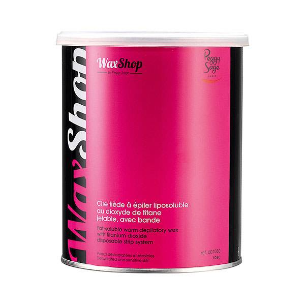 Cire tiède à épiler liposoluble Rose titane de la marque Peggy Sage Contenance 800ml - 1