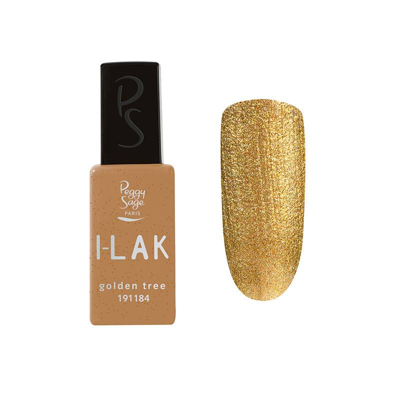 Vernis semi-permanent I-LAK golden tree de la marque Peggy Sage Contenance 11ml - 1