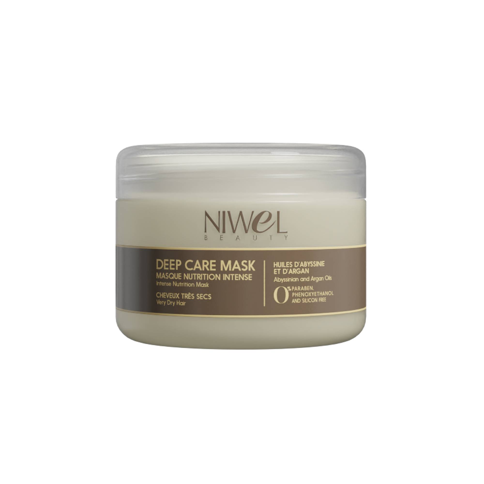 Masque nutrition intense cheveux très secs del marchio Niwel Beauty Capacità 250ml - 1